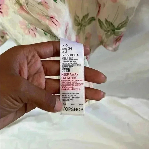 Top shop floral kimono cardigan - Picture 9 of 9